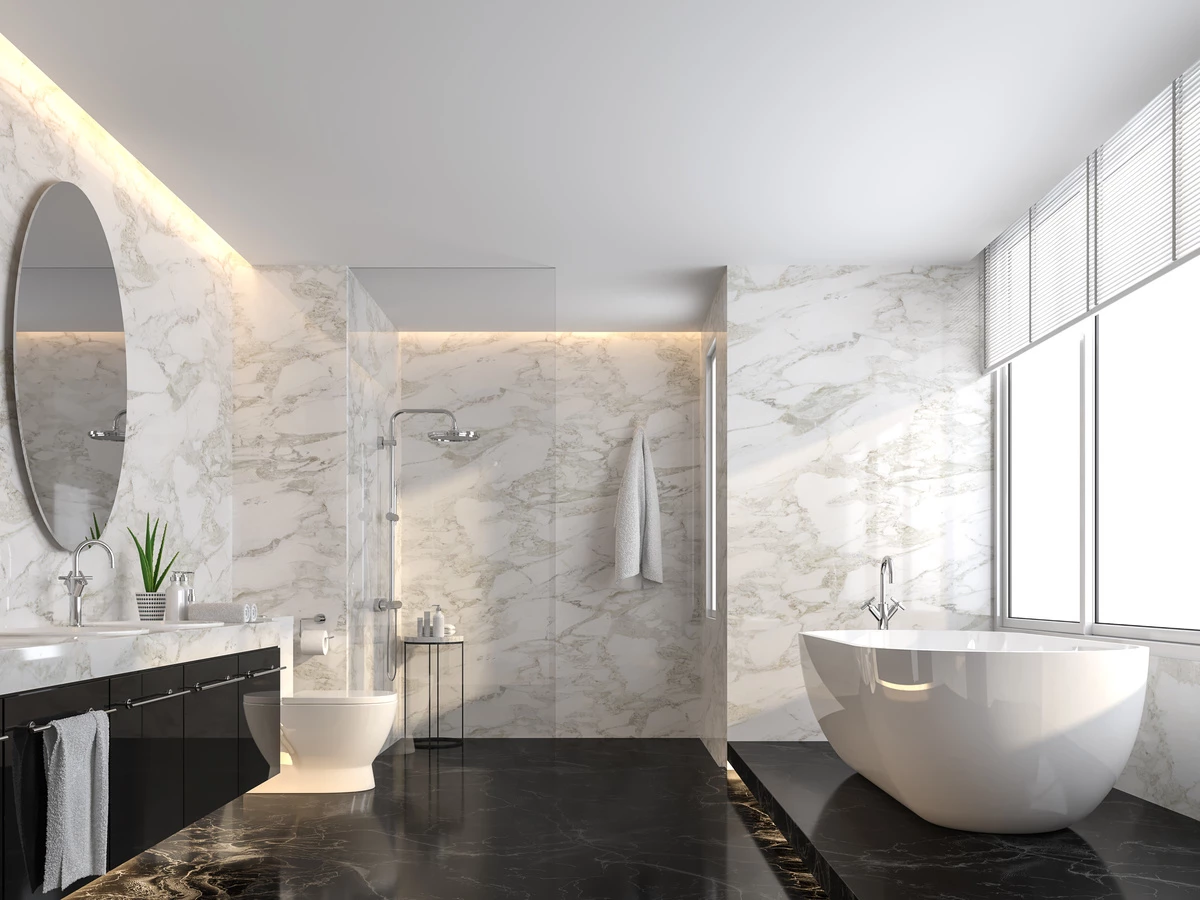 Luxury Master Bathroom Ideas for Bathroom Makeovers - DELTA Bathroom  Remodeling Contractors Lake Forest